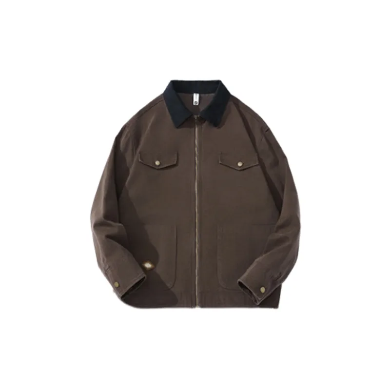 Retro Plain Jacket-3