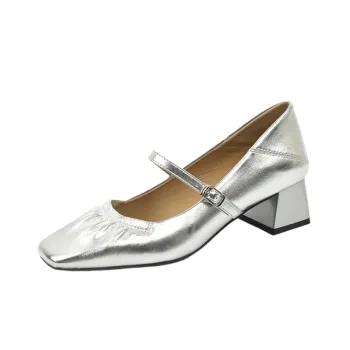 Casual Plain Mary Jane Shoes