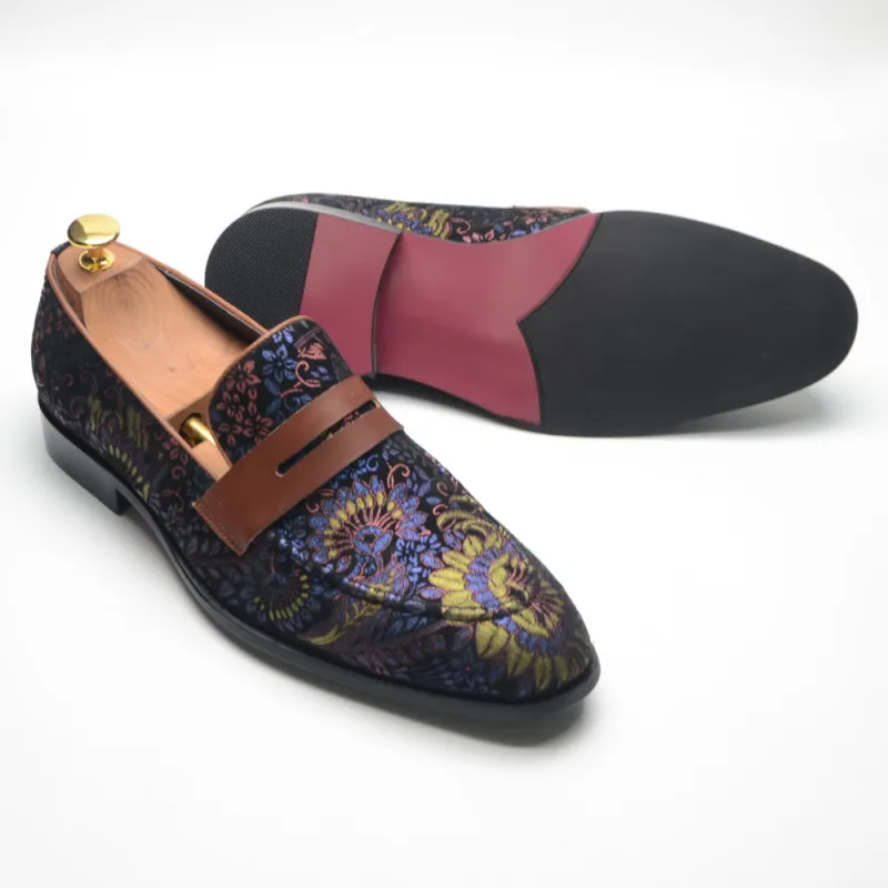 Casual Embroidered Loafer-2