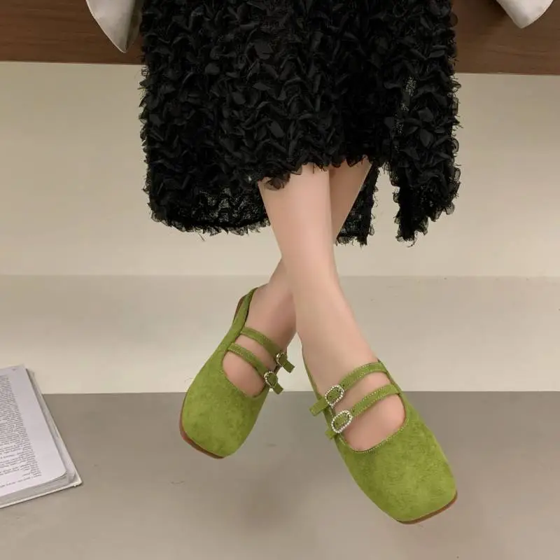 Casual Fashionable Mary Jane Shoes-9
