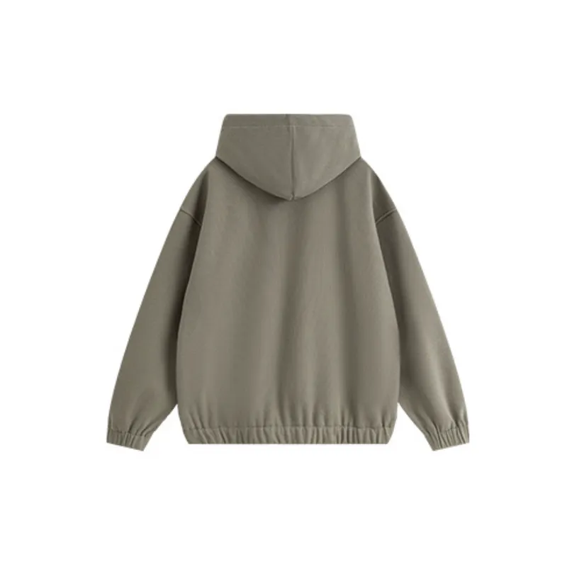 Fashion Loose Polyester Sweatshirt-1