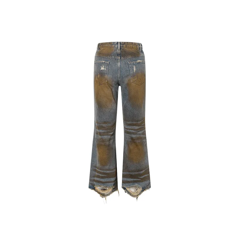 Destroyed Washed Jeans-1