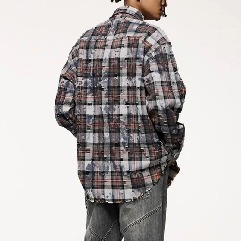 Fashionable Ripped Shirt-9