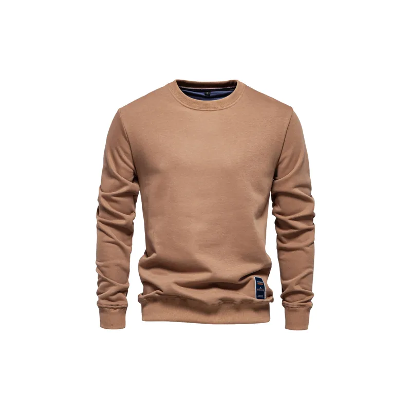 Plain Loose Sweatshirt-6