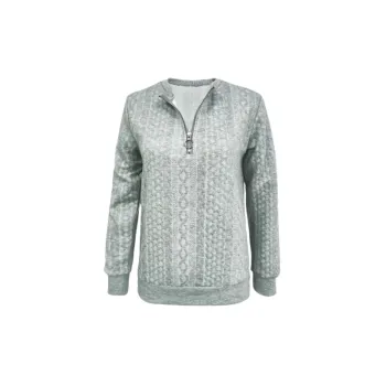 Fashionable Warm Polyester Sweatshirt Women