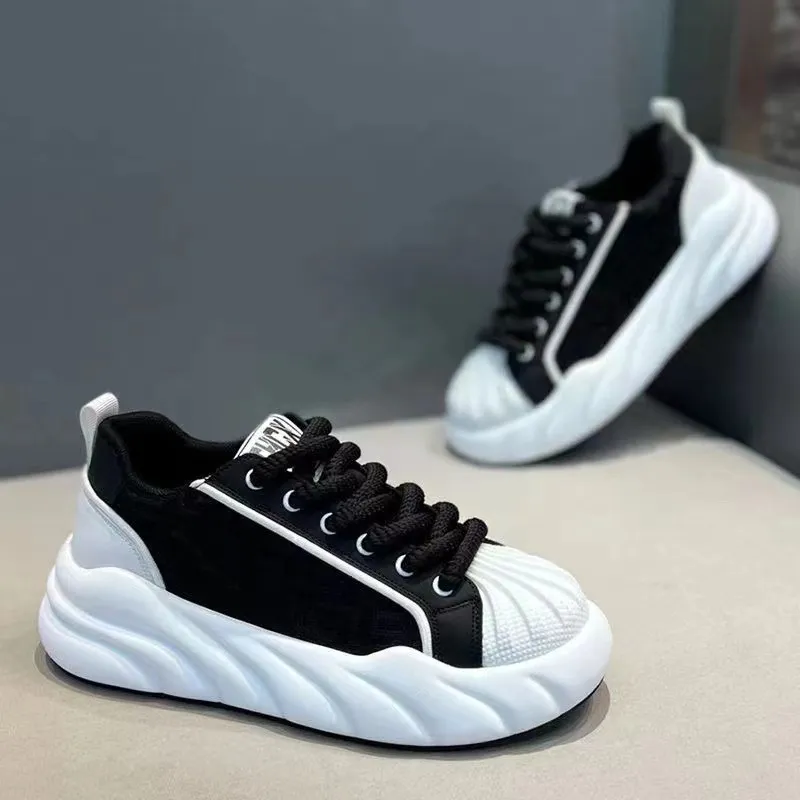 Casual Sporty Breathable Platform Shoes-4