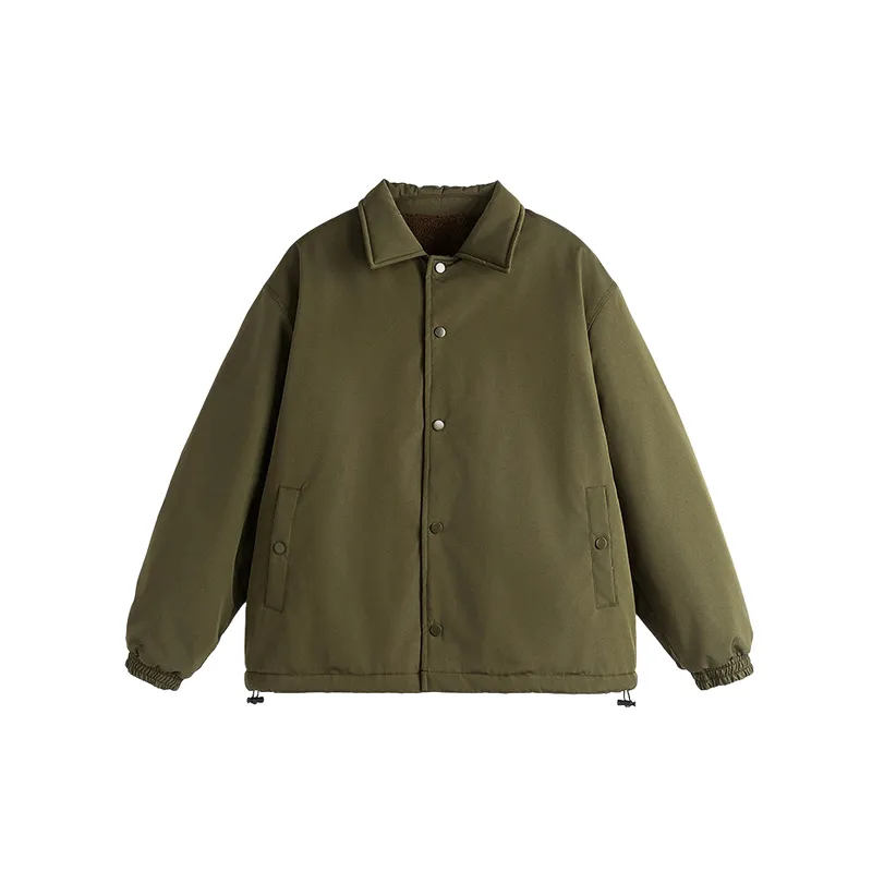 Simple Warming Quilted Jacket-0