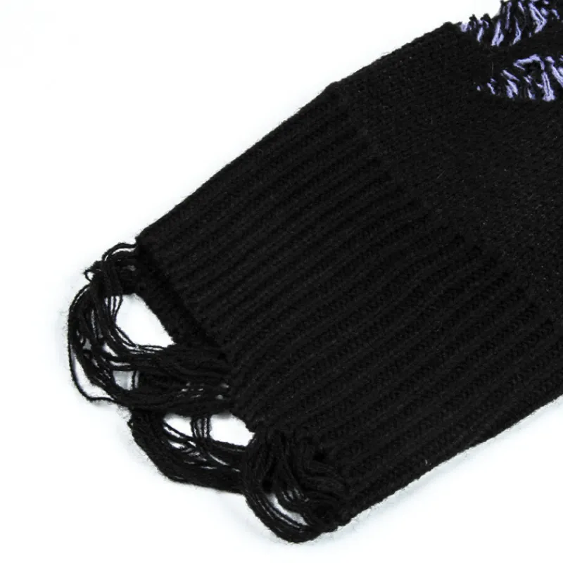 Ripped Design Knitwear-3
