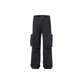 Retro Couple Solid Pants