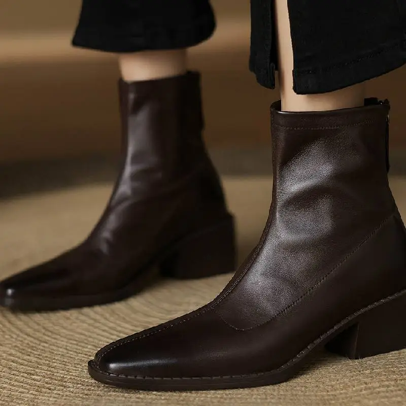 Simple Basics Ankle Boots-1