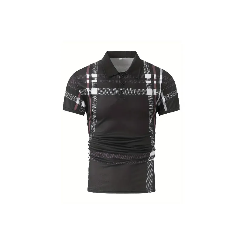 Fashionable Trendy Cotton Blended Fabric Polo-0