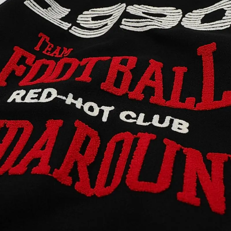 Fashionable Loose Baseball Jersey-3