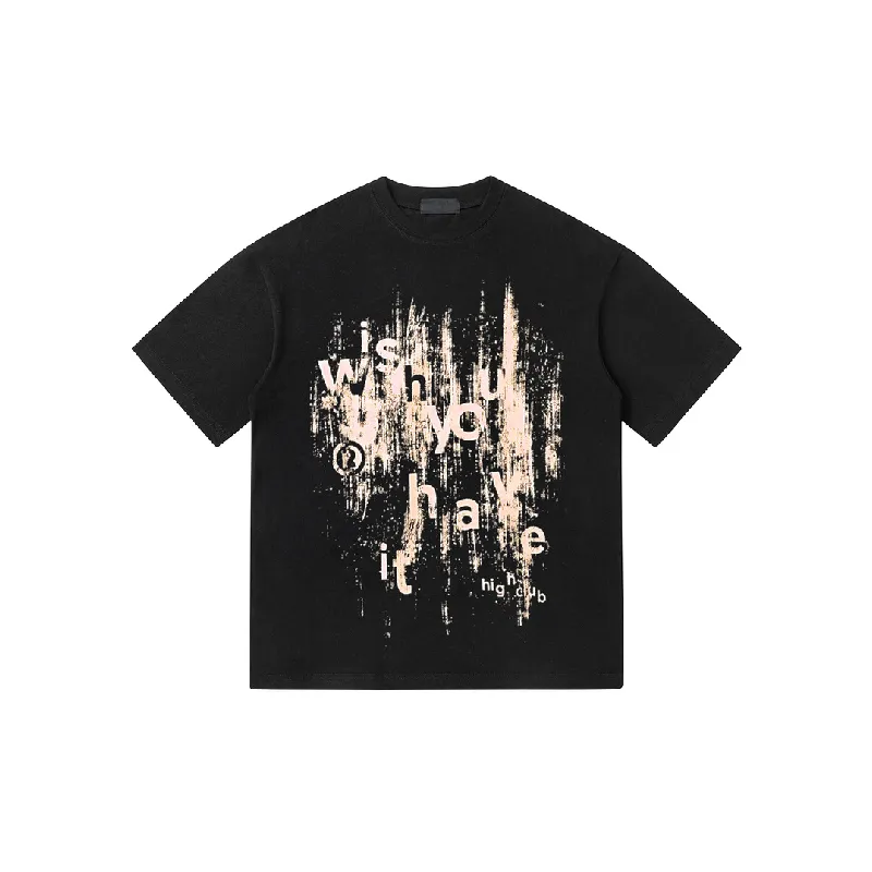 Fashion Loose 100% Cotton T-Shirt-4