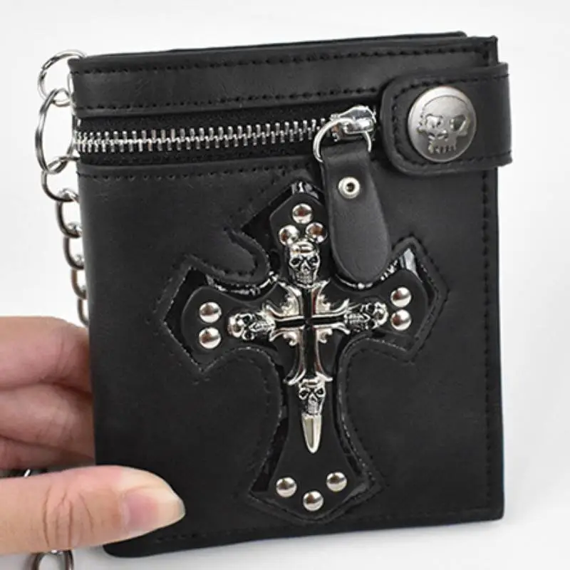 Fashionable Plain Wallet Man-1