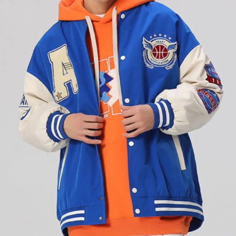 Tide Retro Embroidered Jacket-3