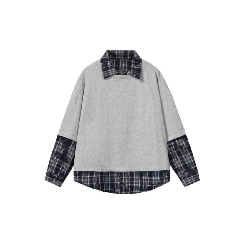 Trendy Loose 100% Cotton Sweatshirt-2