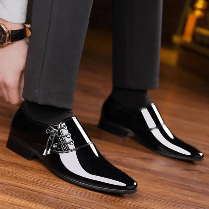 Fashionable Simple Dress Shoes-3