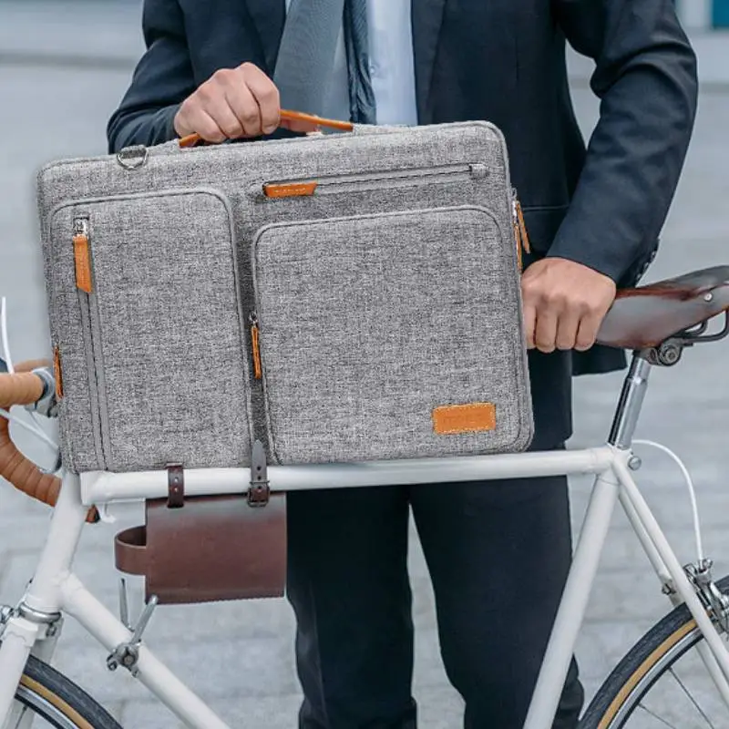 Simple Fashionable Briefcase Unisex-3