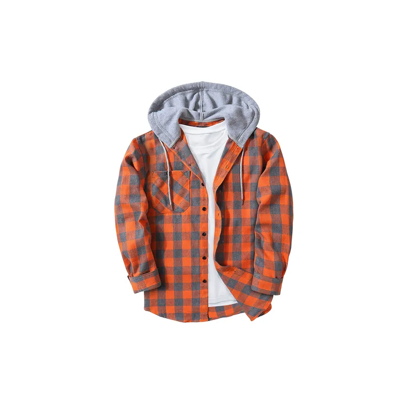 Casual Fashionable Cotton Blended Fabric Shirt-6