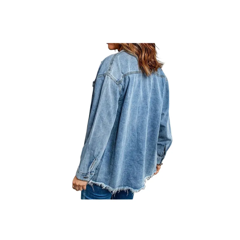 Simple Basics Denim Jacket Women-1