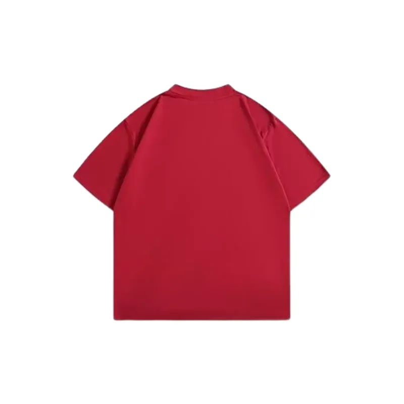 Loose Casual Metal Straps T Shirt-1