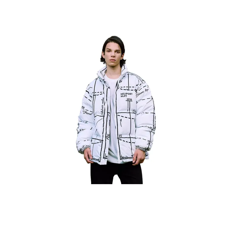 HELIPORT Apron Positioning Draft Cotton padded Jacket-5