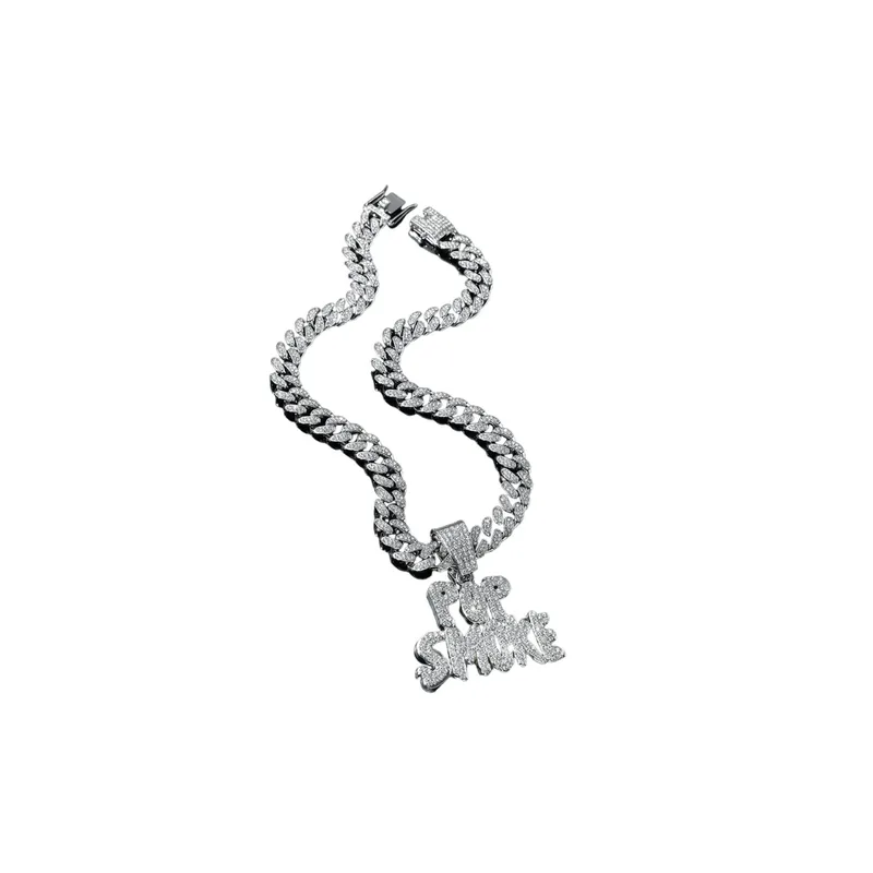 Letter Pendant Necklace-0
