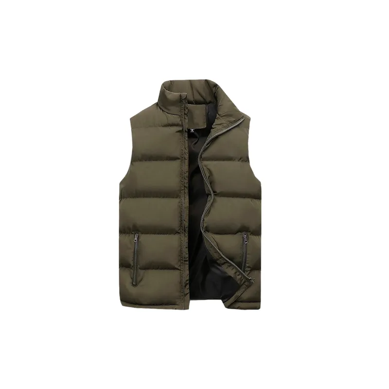 Casual Warming Blended Synthetic Fabrics Vest-4