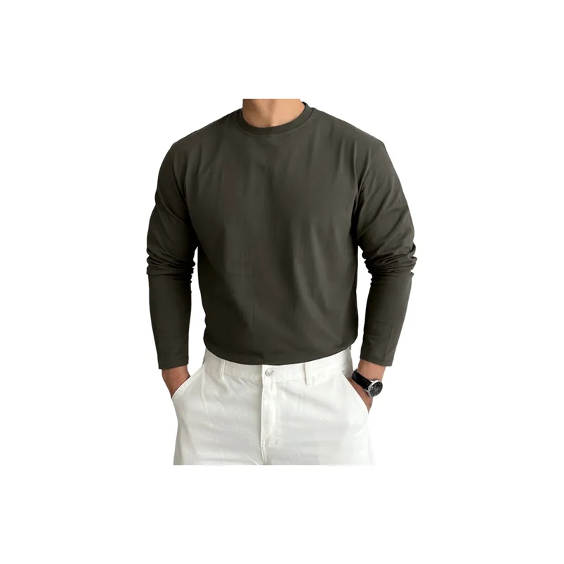 Casual Sporty Long Sleeve T Shirt-1