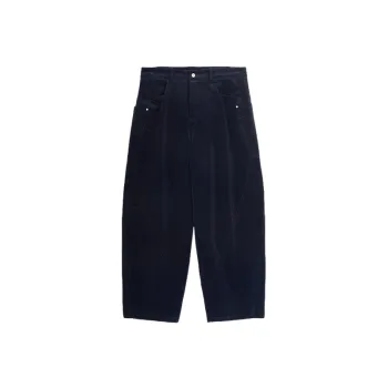 Retro Loose Corduroy Cargo Pants
