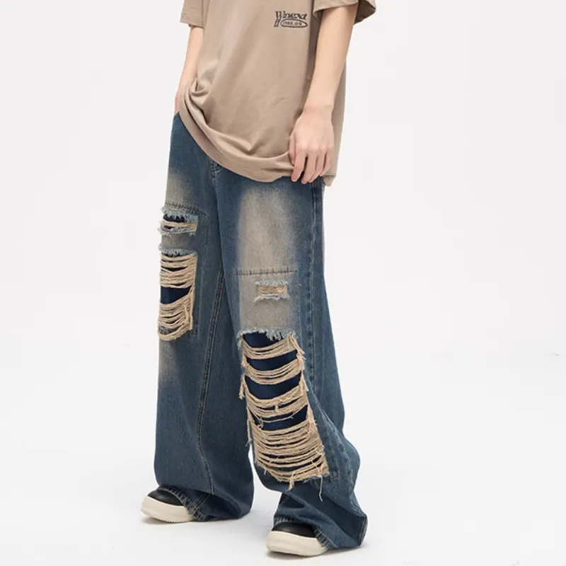 Fashionable Simple Jeans-2