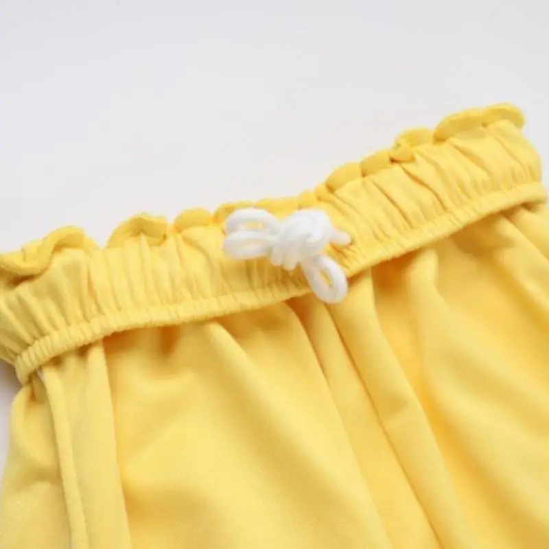 Plain Loose Polyester Casual Pants Women-3
