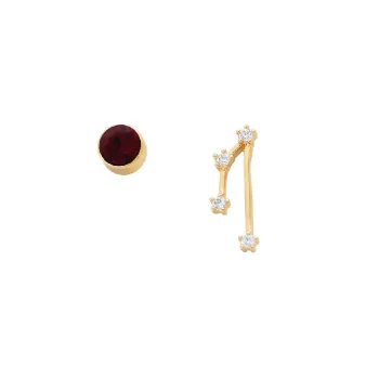 Fashionable Simple Ear Stud Women