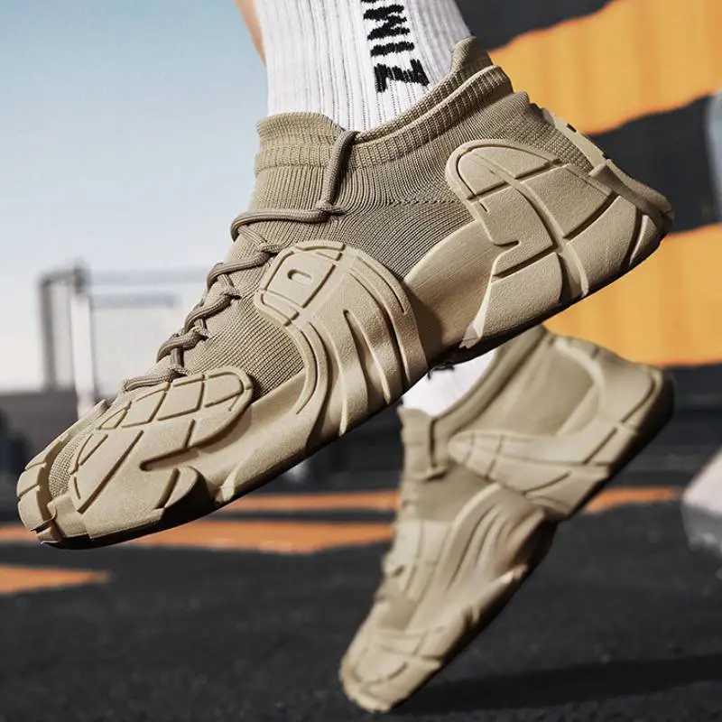 Fashionable Breathable Chunky Sneakers-1
