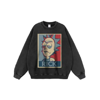 Retro Washed Loose Sweatshirt