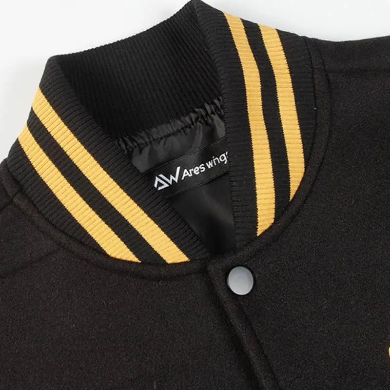 Retro Embroidered Baseball Jersey-9