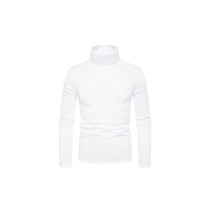 Simple Plain Blended Synthetic Fabrics Knitwear-6
