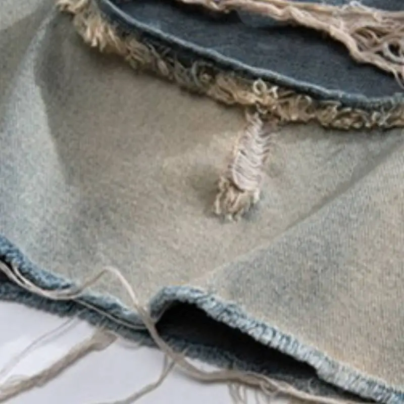 Street Fashion Denim Shorts-4
