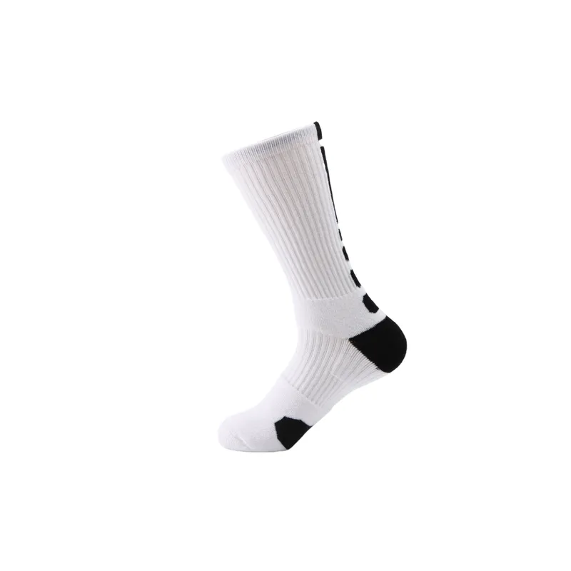 Sporty Simple Polyester Cotton Knee High Socks-2