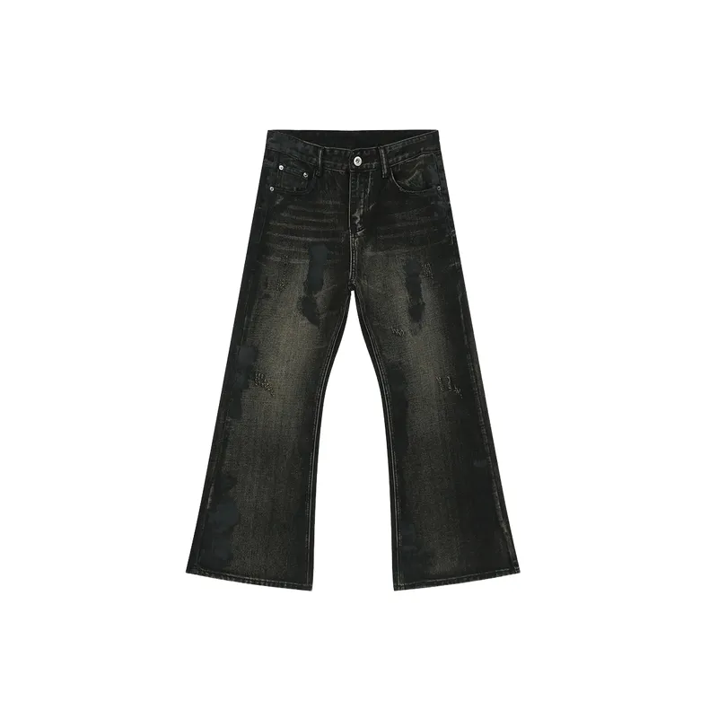 Retro Fashionable Jeans-0