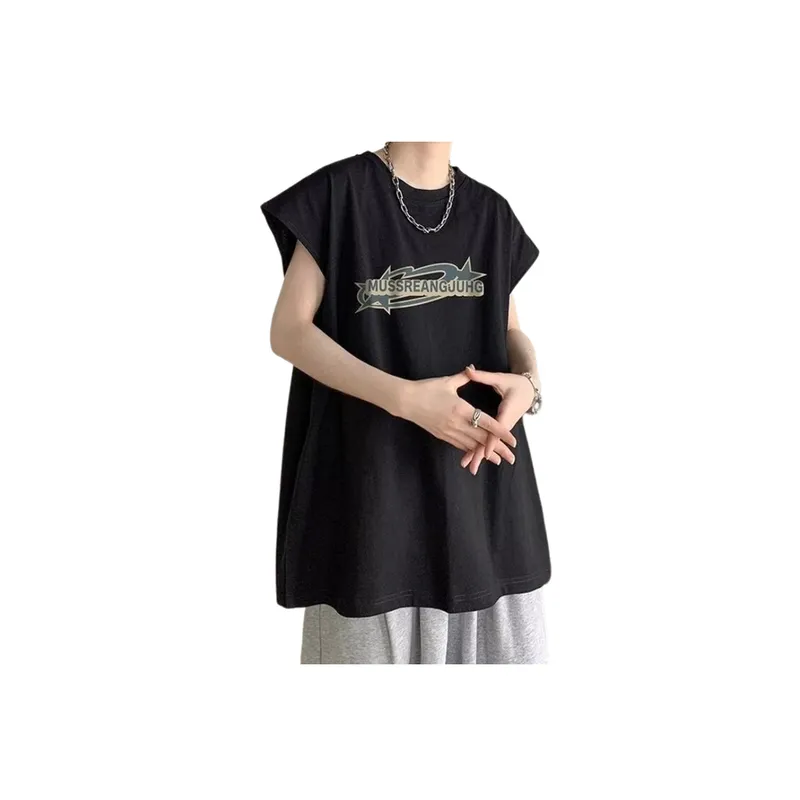 Retro Loose Oversize Vest-4