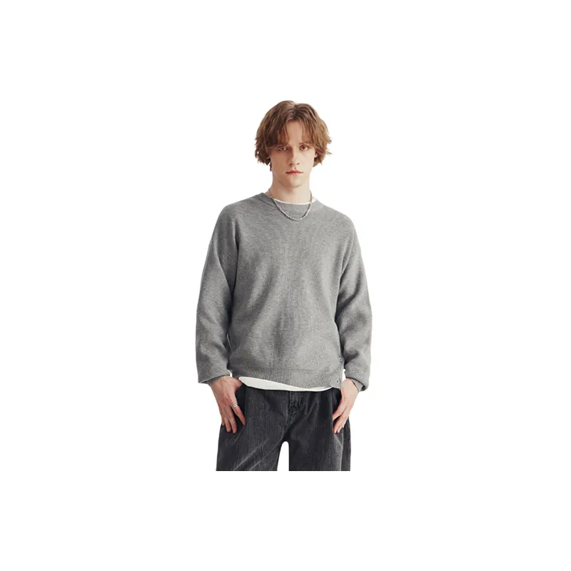 Loose Simple Modal Sweater-0
