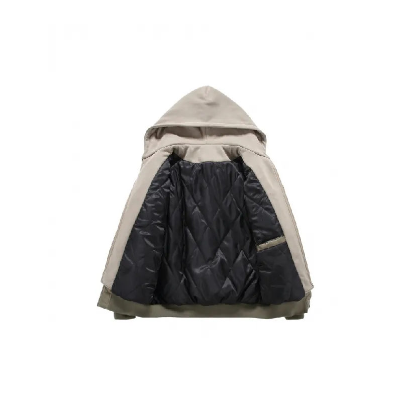 Casual Loose Quilted Jacket-1