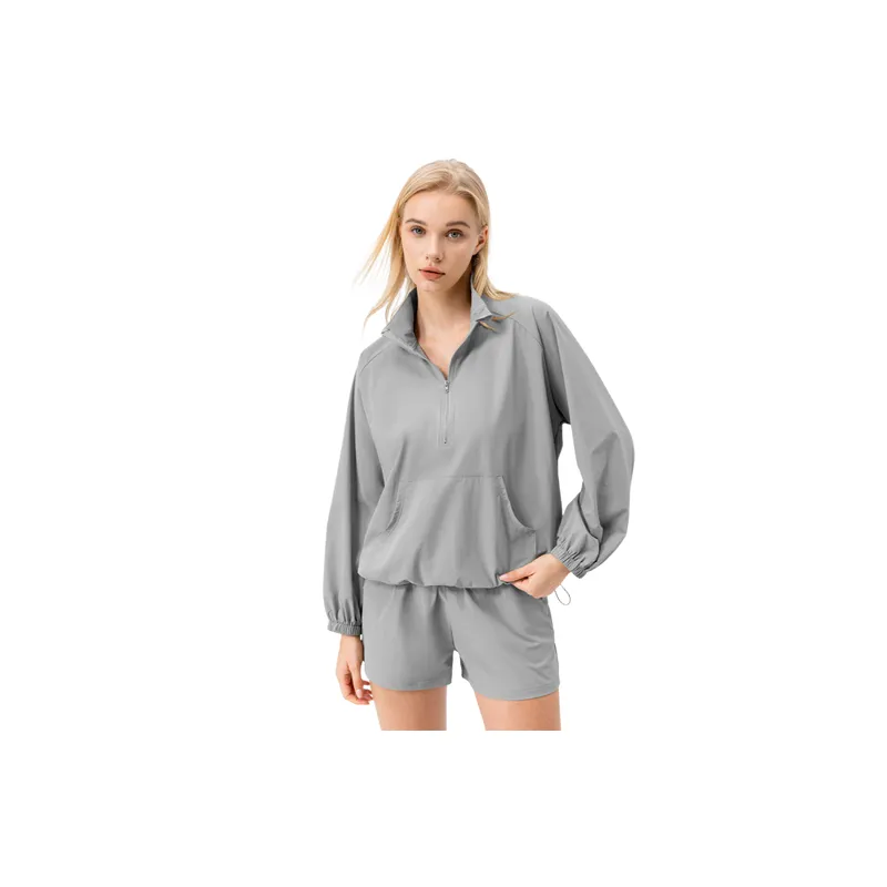 Casual Loose Polyester Fitness Kit-4
