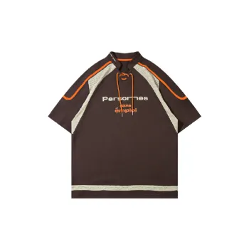 Retro Loose Blended Synthetic Fabrics T Shirt Unisex