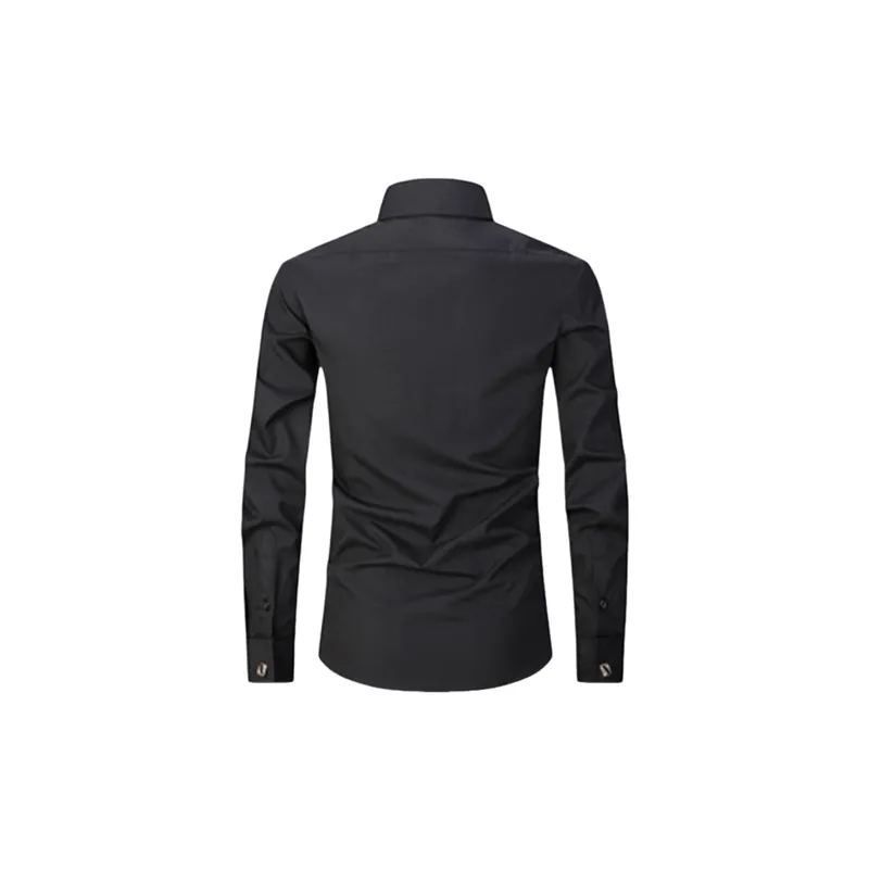Business Basics Cotton Blended Fabric Shirt-7