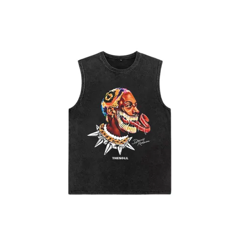 Retro Cotton Sleeveless Vest