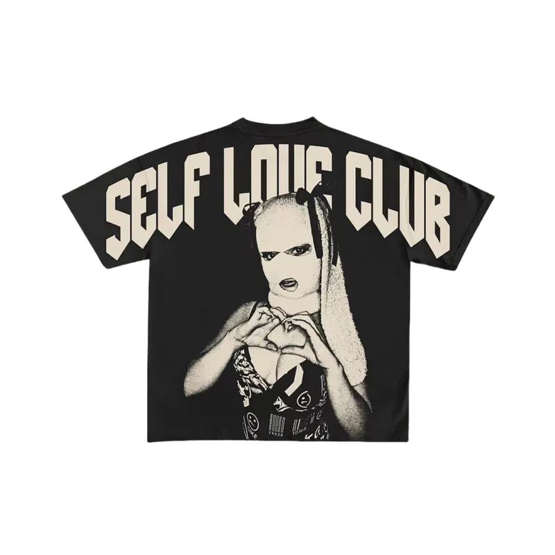 Back Print Hip Hop Oversized T Shirt-0