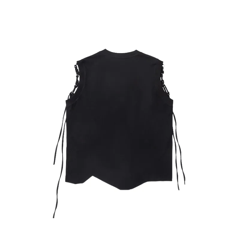 Punk Trendy Cotton Vest-5