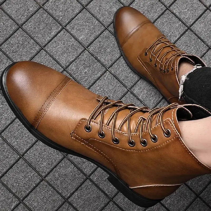 Fashionable Retro Martin Boot-7